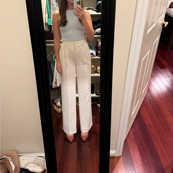 Aritzia Effortless Pants - Light Birch - Picture 2 of 2